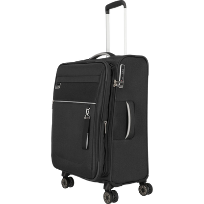 Travelite Miigo 4-Rollen-Trolley M 67 cm -Nachtschwarz KOFFER-PLUS.COM