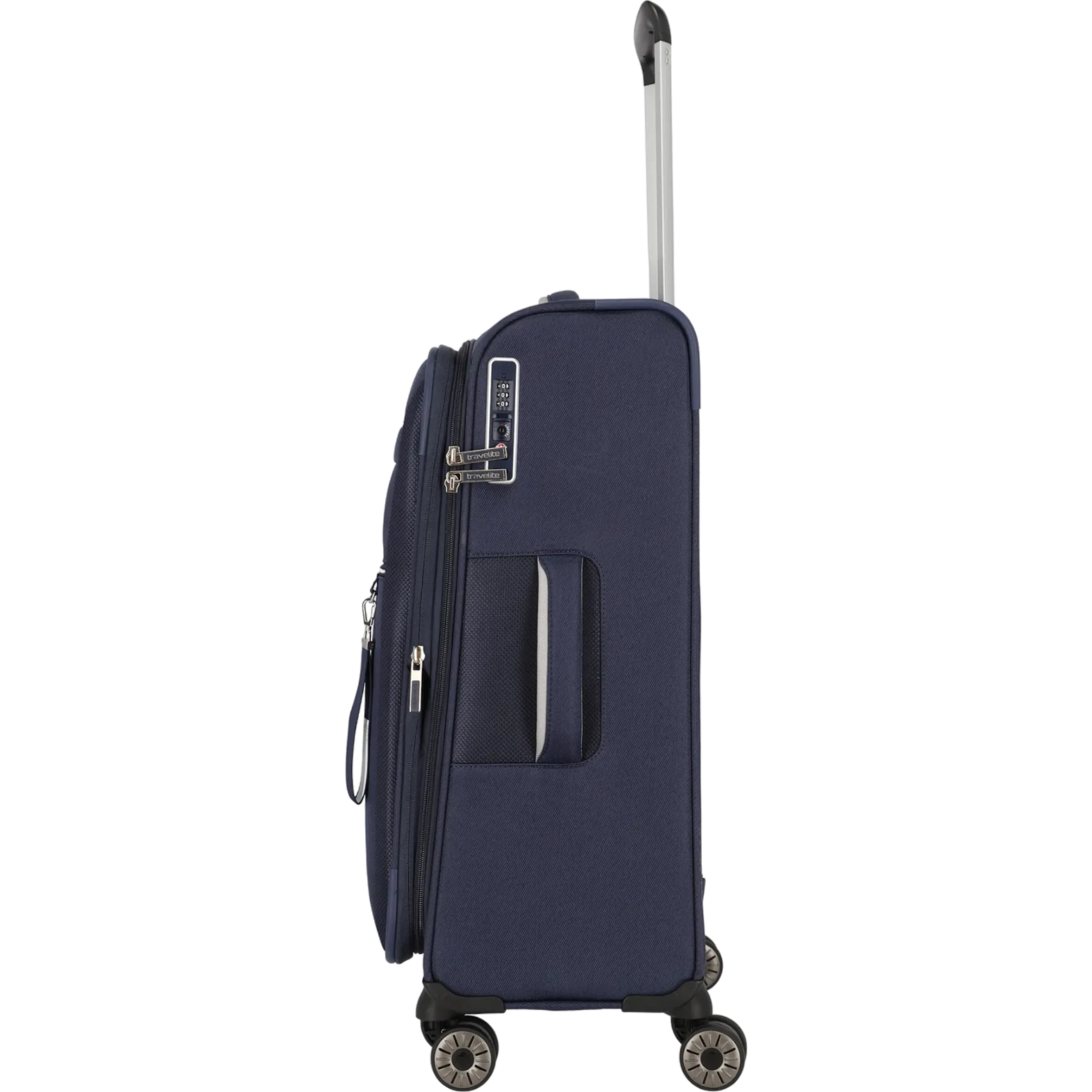 Travelite Miigo 4-Rollen-Trolley M 67 cm -Tiefseeblau KOFFER-PLUS.COM