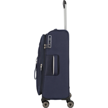 Travelite Miigo 4-Rollen-Trolley M 67 cm -Tiefseeblau KOFFER-PLUS.COM