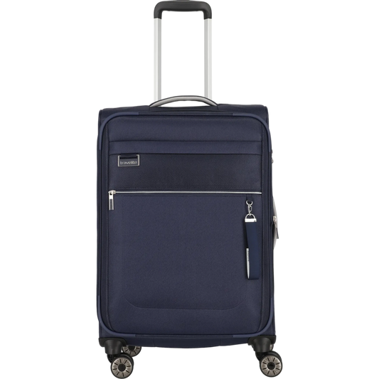 Travelite Miigo 4-Rollen-Trolley M 67 cm -Tiefseeblau KOFFER-PLUS.COM