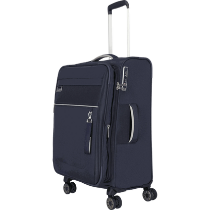 Travelite Miigo 4-Rollen-Trolley M 67 cm -Tiefseeblau KOFFER-PLUS.COM