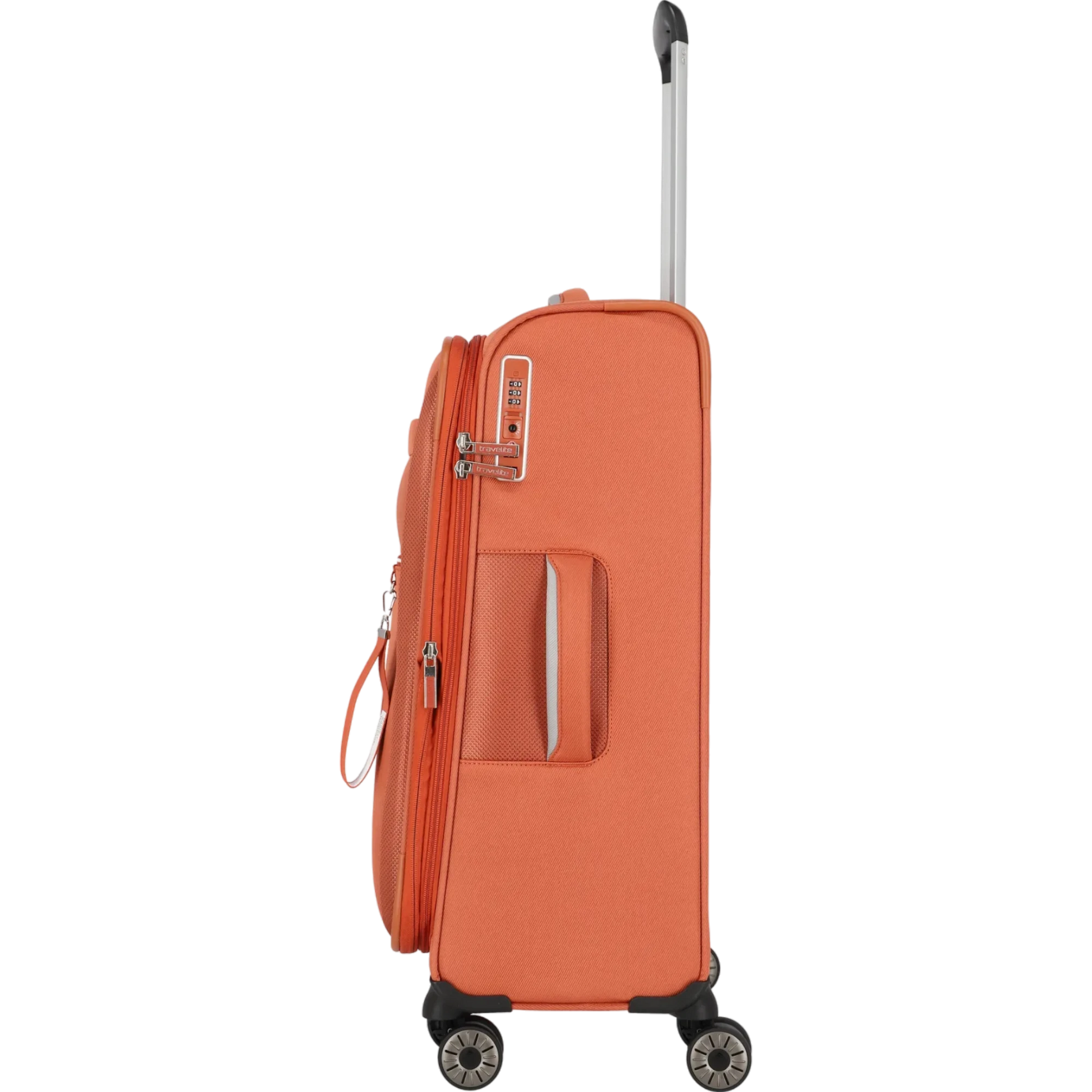 Travelite Miigo 4-Rollen-Trolley M 67 cm -Safran KOFFER-PLUS.COM