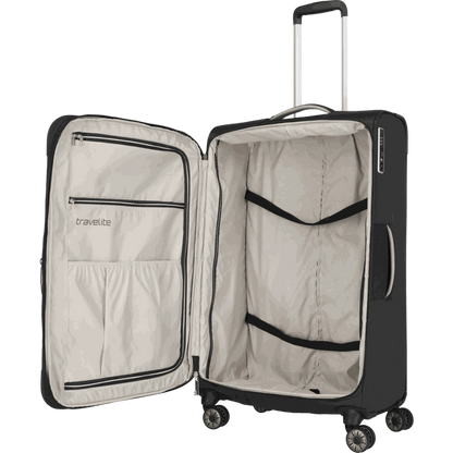 Travelite Miigo 4-Rollen-Trolley L 77 cm -Nachtschwarz KOFFER-PLUS.COM