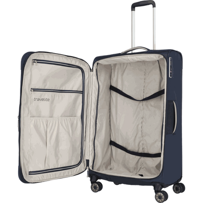 Travelite Miigo 4-Rollen-Trolley L 77 cm -Tiefseeblau KOFFER-PLUS.COM