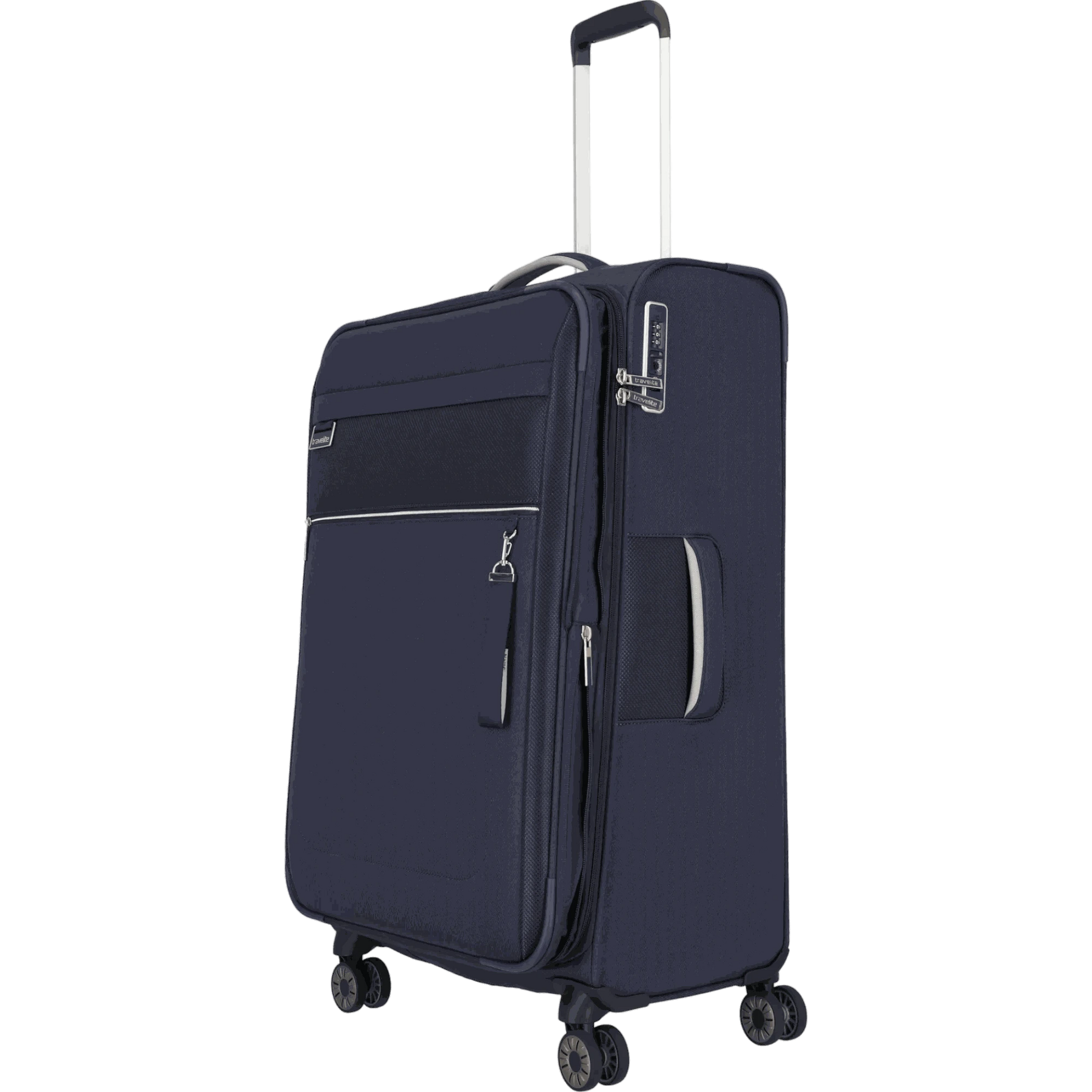 Travelite Miigo 4-Rollen-Trolley L 77 cm -Tiefseeblau KOFFER-PLUS.COM