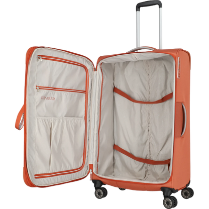 Travelite Miigo 4-Rollen-Trolley L 77 cm -Safran KOFFER-PLUS.COM