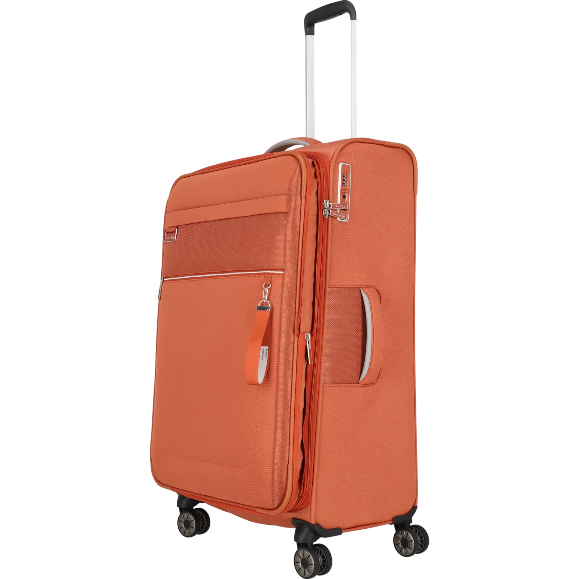 Travelite Miigo 4-Rollen-Trolley L 77 cm -Safran KOFFER-PLUS.COM