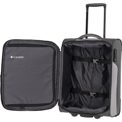 Travelite Viia  2-Rollen-Kabinentrolley S 55 cm -Schiefer KOFFER-PLUS.COM