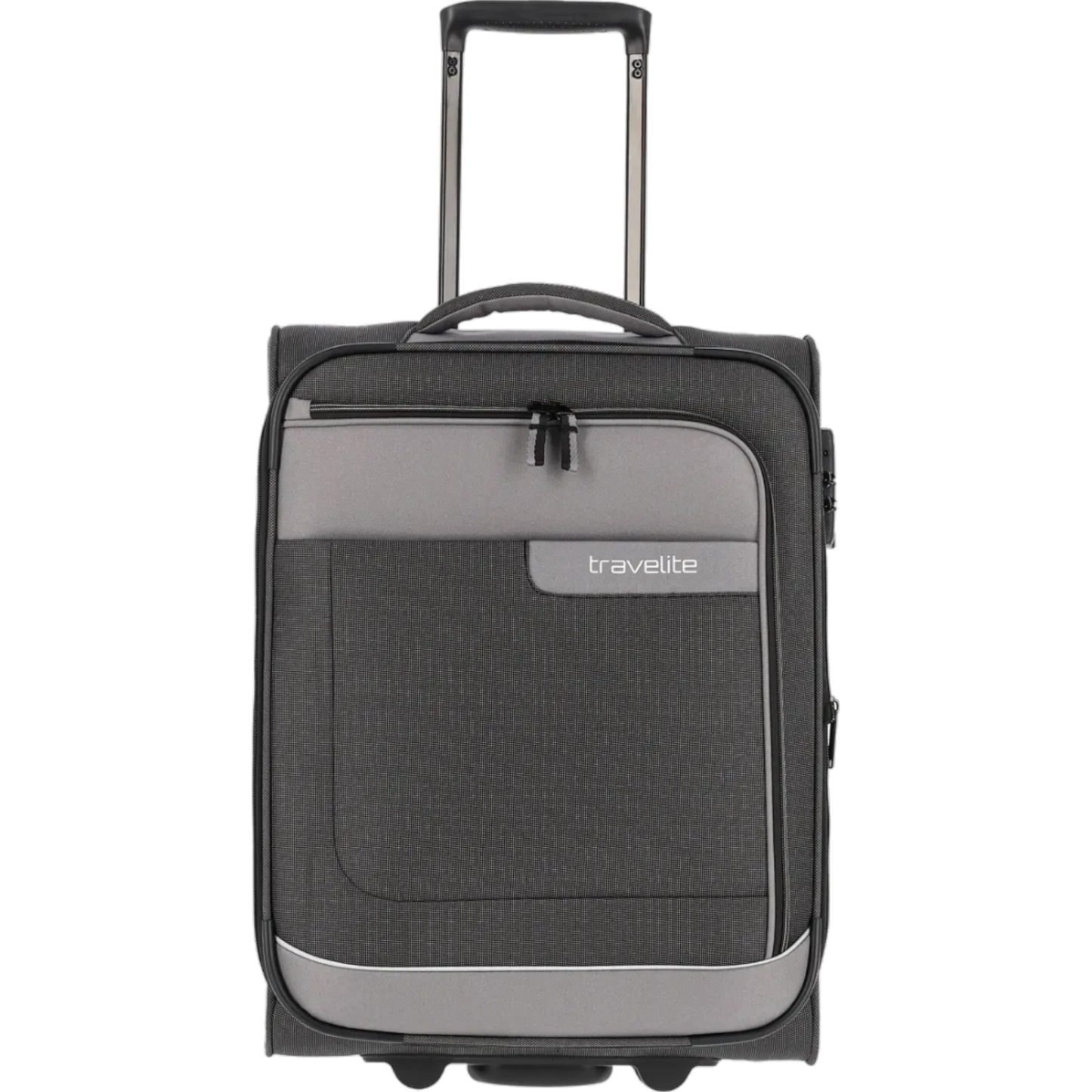 Travelite Viia  2-Rollen-Kabinentrolley S 55 cm -Schiefer KOFFER-PLUS.COM