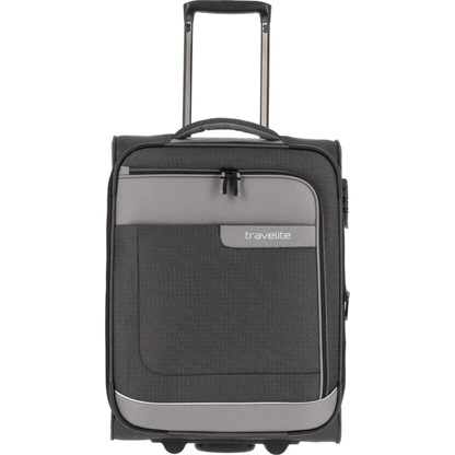 Travelite Viia  2-Rollen-Kabinentrolley S 55 cm -Schiefer KOFFER-PLUS.COM