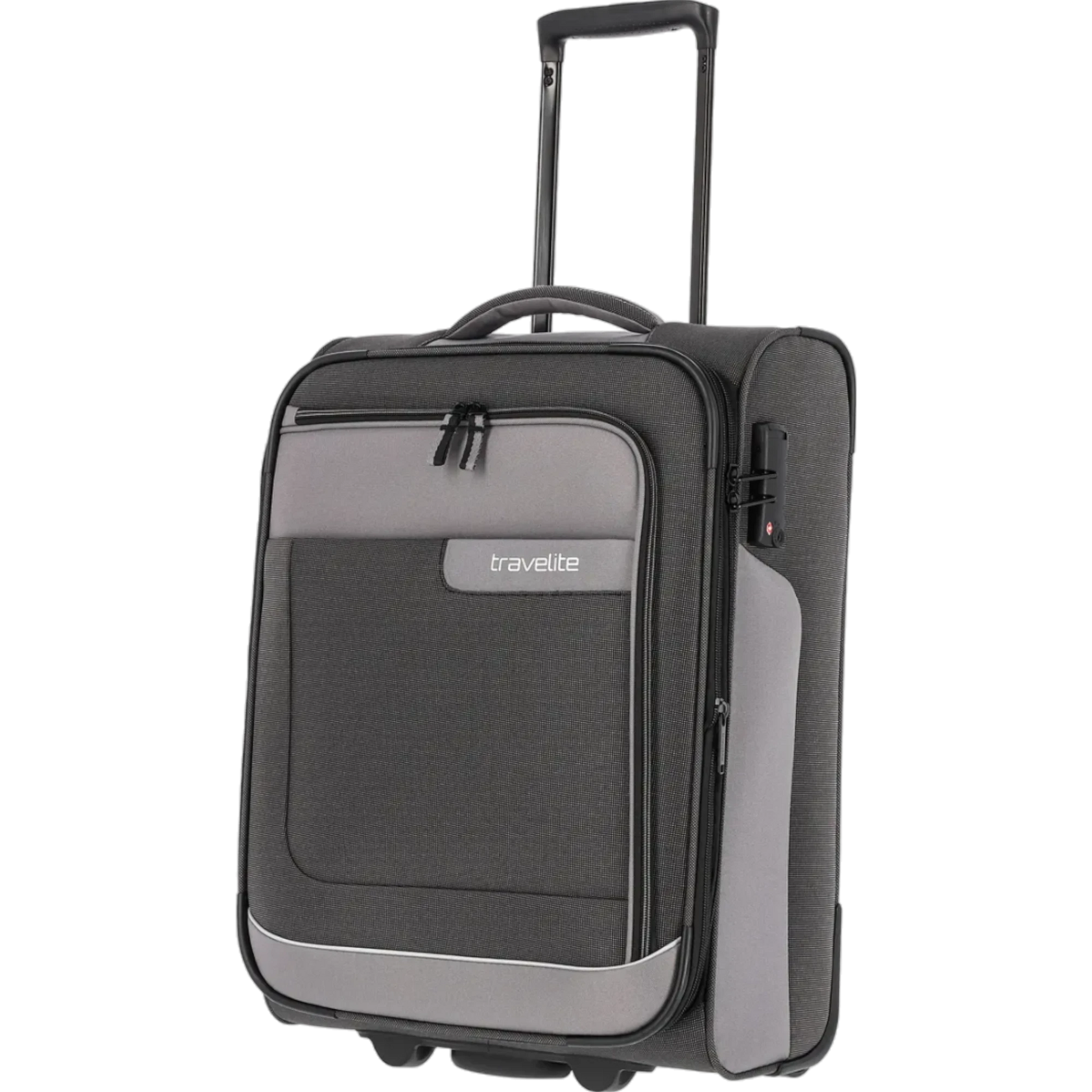 Travelite Viia  2-Rollen-Kabinentrolley S 55 cm -Schiefer KOFFER-PLUS.COM