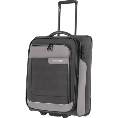 Travelite Viia  2-Rollen-Kabinentrolley S 55 cm -Schiefer KOFFER-PLUS.COM