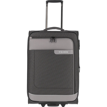 Travelite Viia  2-Rollen-Trolley M 67 cm -Schiefer KOFFER-PLUS.COM