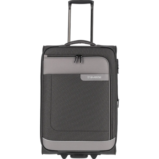 Travelite Viia  2-Rollen-Trolley M 67 cm -Schiefer KOFFER-PLUS.COM