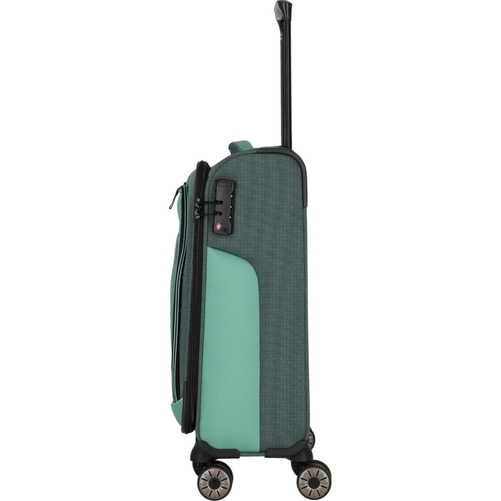 Travelite Viia  4-Rollen Handgepäck Trolley S 55 cm -Eukalyptus KOFFER-PLUS.COM