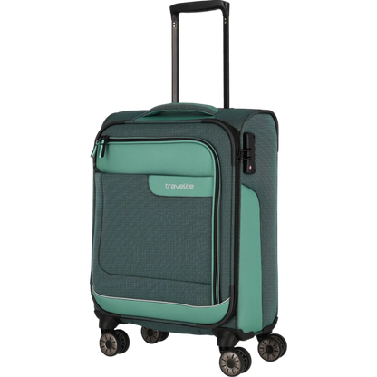 Travelite Viia  4-Rollen Handgepäck Trolley S 55 cm -Eukalyptus KOFFER-PLUS.COM