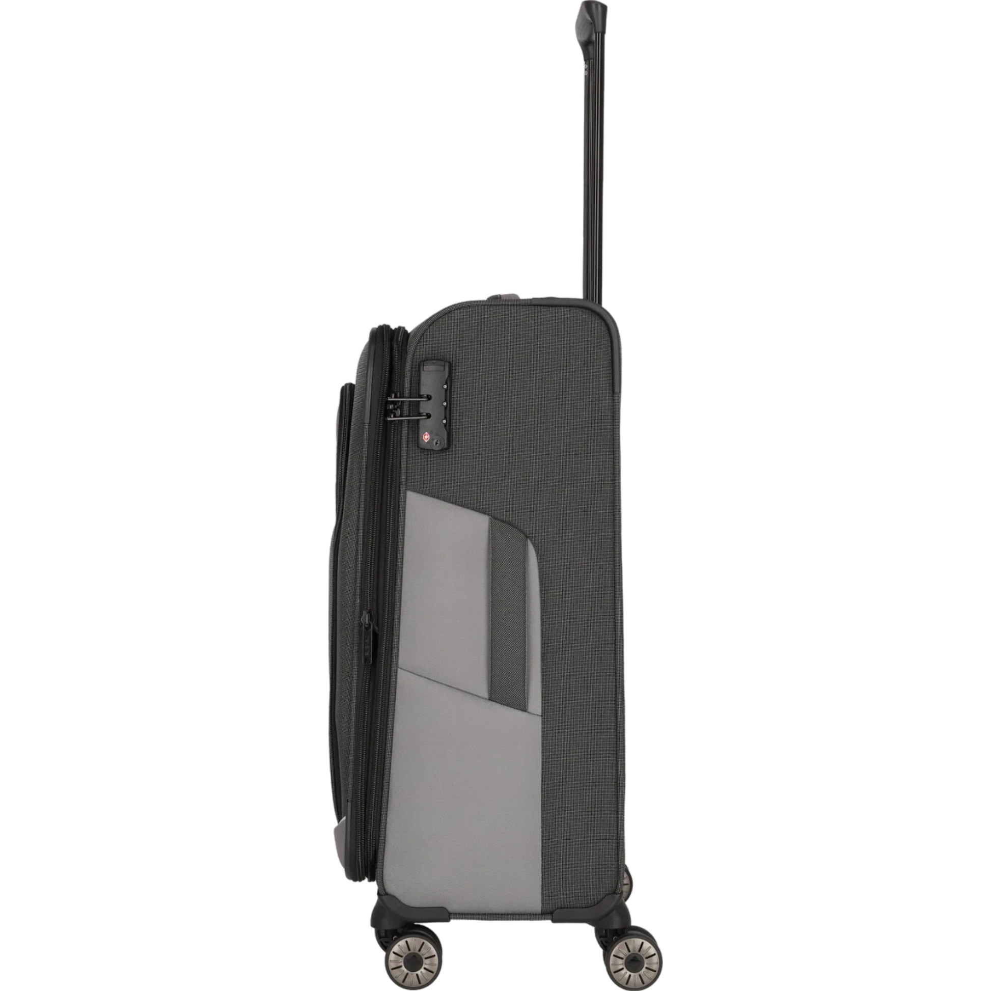 Travelite Viia  4-Rollen-Trolley M 67 cm -Schiefer KOFFER-PLUS.COM