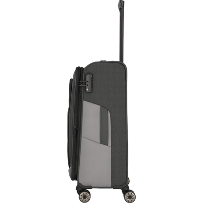 Travelite Viia  4-Rollen-Trolley M 67 cm -Schiefer KOFFER-PLUS.COM