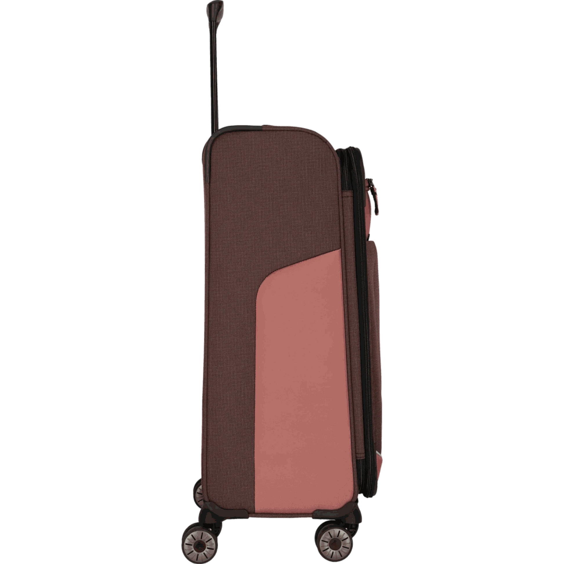 Travelite Viia  4-Rollen-Trolley M 67 cm -Frühlingsrose KOFFER-PLUS.COM