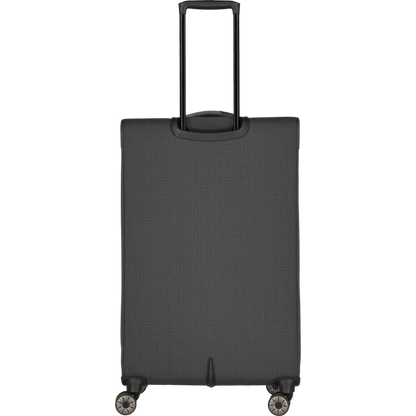 Travelite Viia  4-Rollen Kofferset 4tlg. L/M/S + Reisetasche -Schiefer KOFFER-PLUS.COM