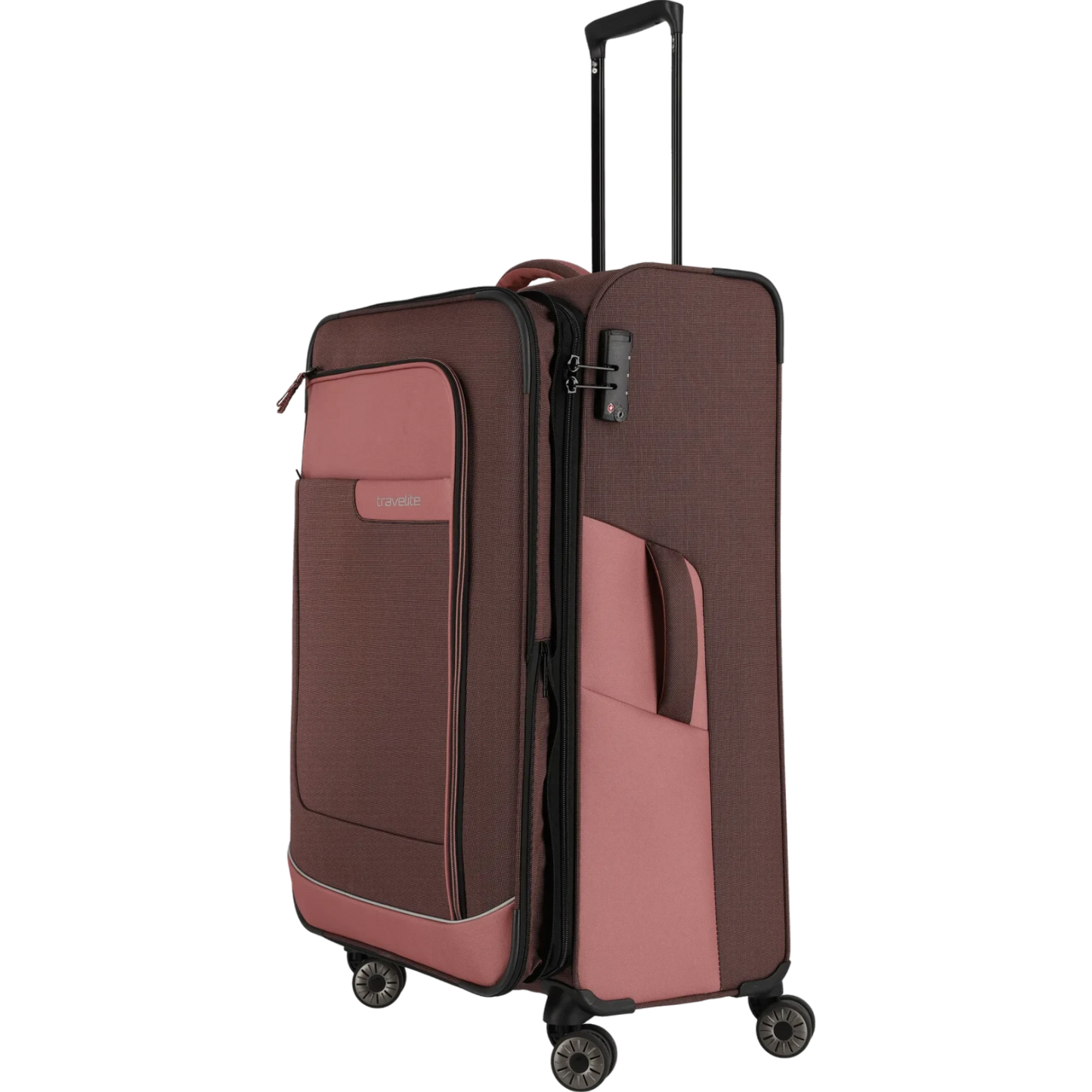 Travelite Viia  4-Rollen Kofferset 4tlg. L/M/S + Reisetasche -Frühling KOFFER-PLUS.COM