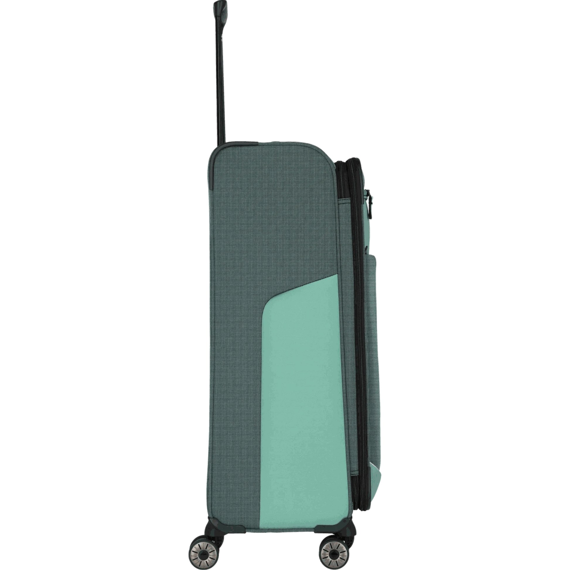 Travelite Viia  4-Rollen-Trolley L 77 cm -Eukalyptus KOFFER-PLUS.COM