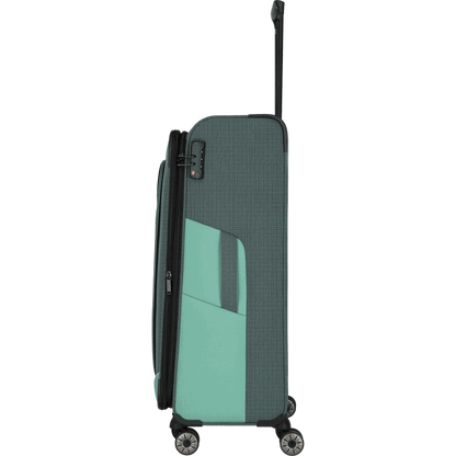 Travelite Viia  4-Rollen-Trolley L 77 cm -Eukalyptus KOFFER-PLUS.COM