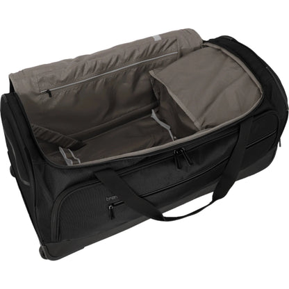 Travelite Crosslite  Rollenreisetasche L 79 cm -Schwarz KOFFER-PLUS.COM