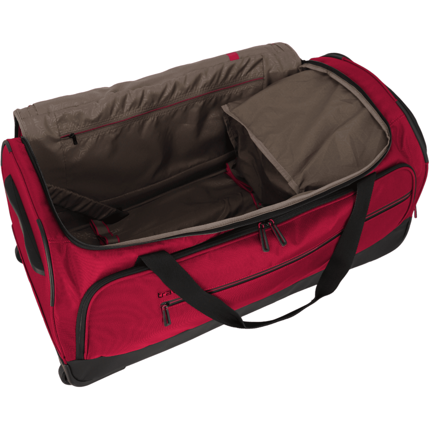 Travelite Crosslite Rollenreisetasche L 79 cm -Rot KOFFER-PLUS.COM