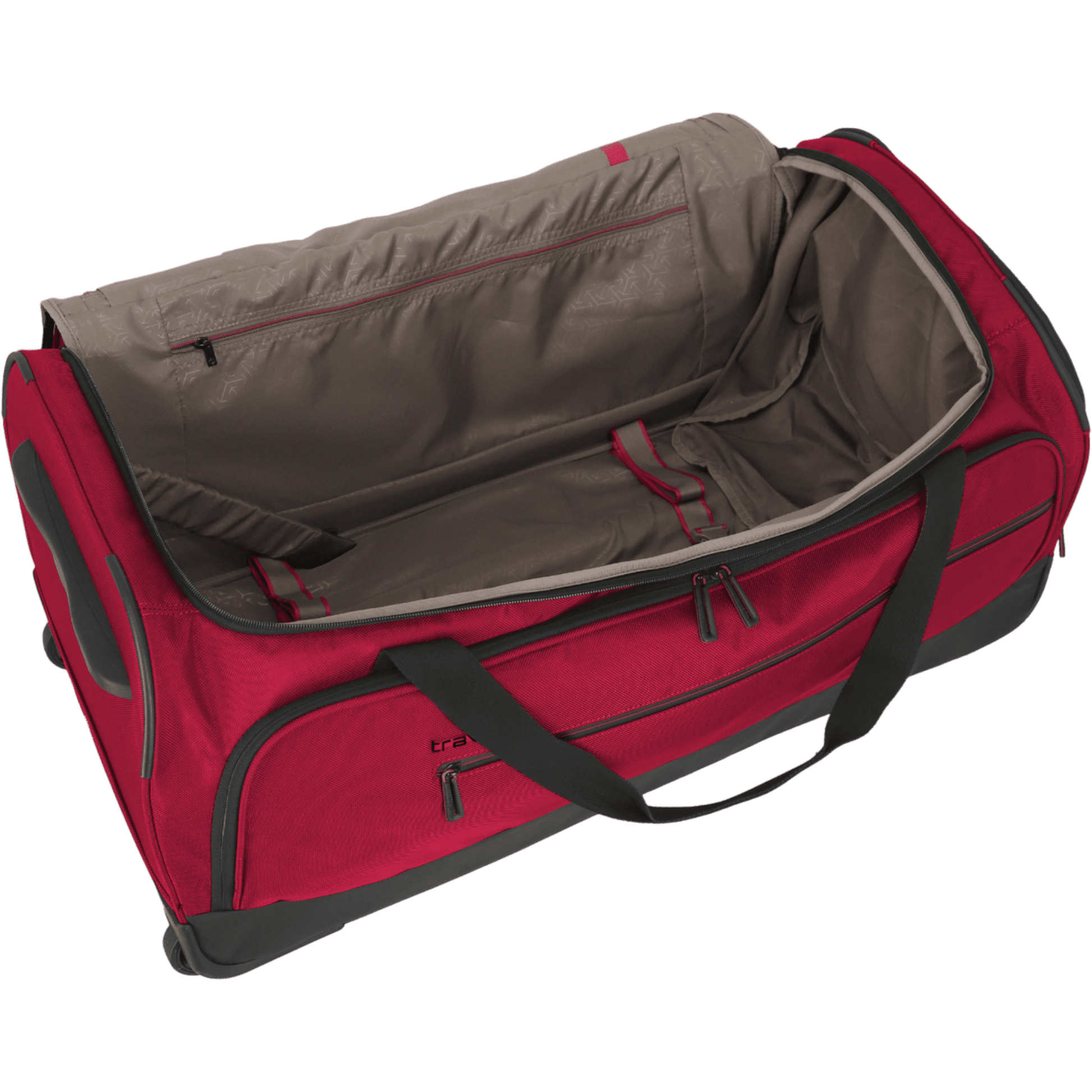 Travelite Crosslite Rollenreisetasche L 79 cm -Rot KOFFER-PLUS.COM