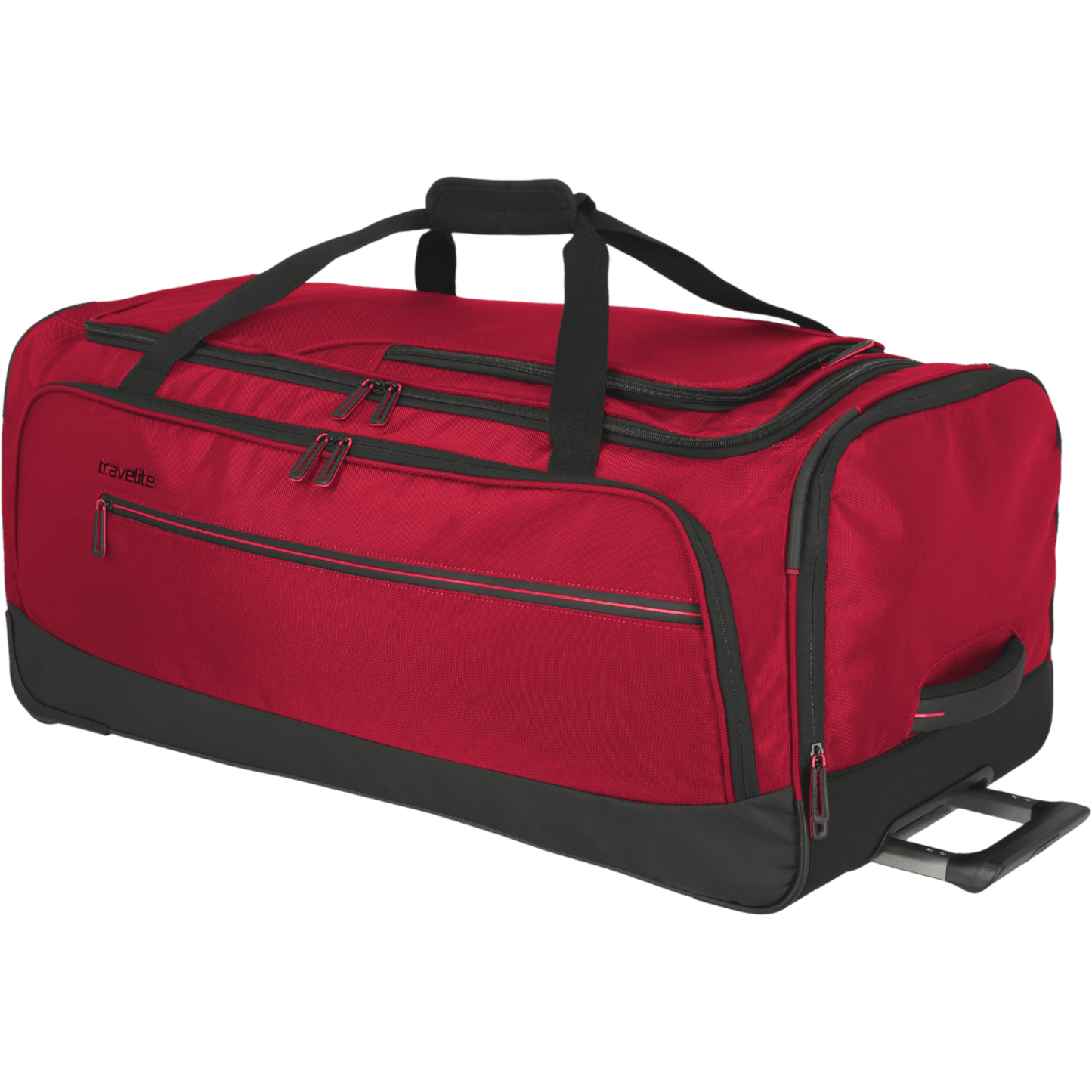 Travelite Crosslite Rollenreisetasche L 79 cm -Rot KOFFER-PLUS.COM