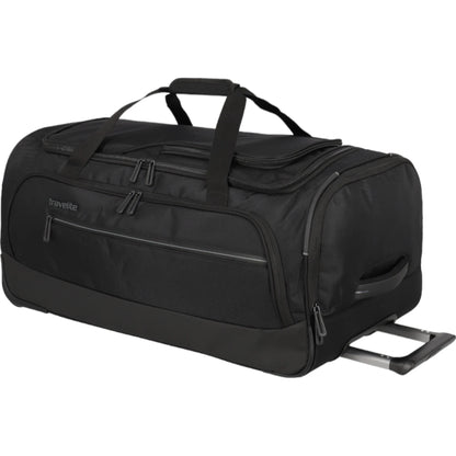 Travelite Crosslite  Rollenreisetasche M 69 cm -Schwarz KOFFER-PLUS.COM