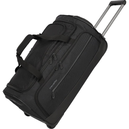 Travelite Crosslite  Rollenreisetasche M 69 cm -Schwarz KOFFER-PLUS.COM