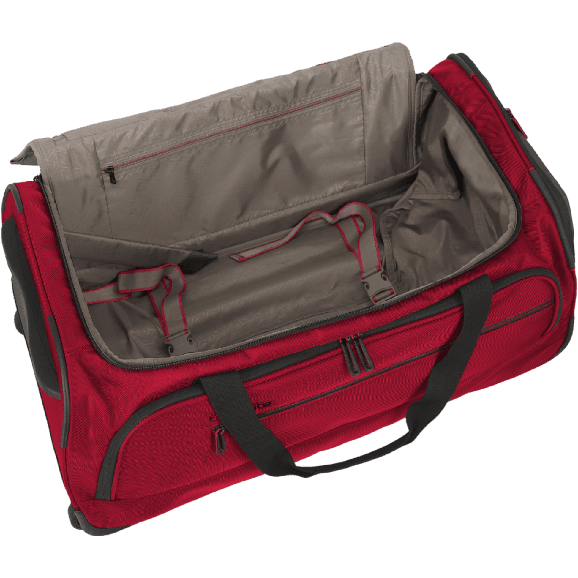 Travelite Crosslite Rollenreisetasche M 69 cm -Rot KOFFER-PLUS.COM