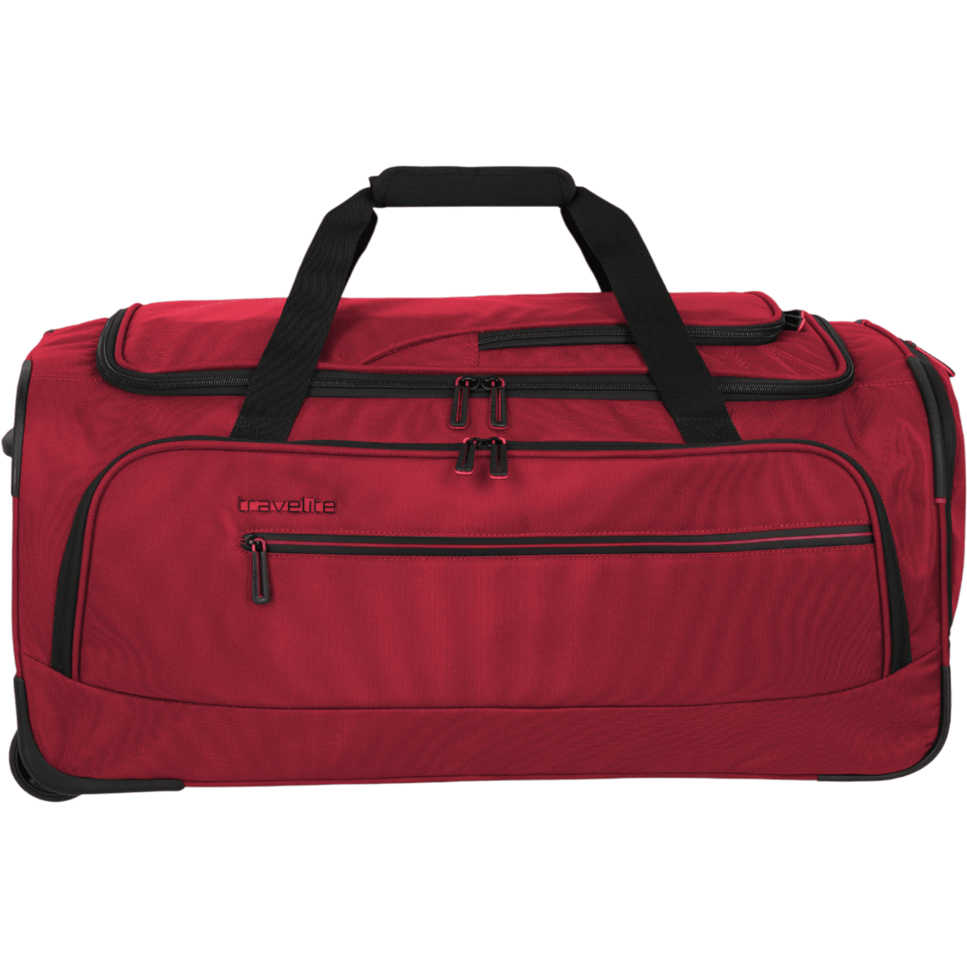 Travelite Crosslite Rollenreisetasche M 69 cm -Rot KOFFER-PLUS.COM