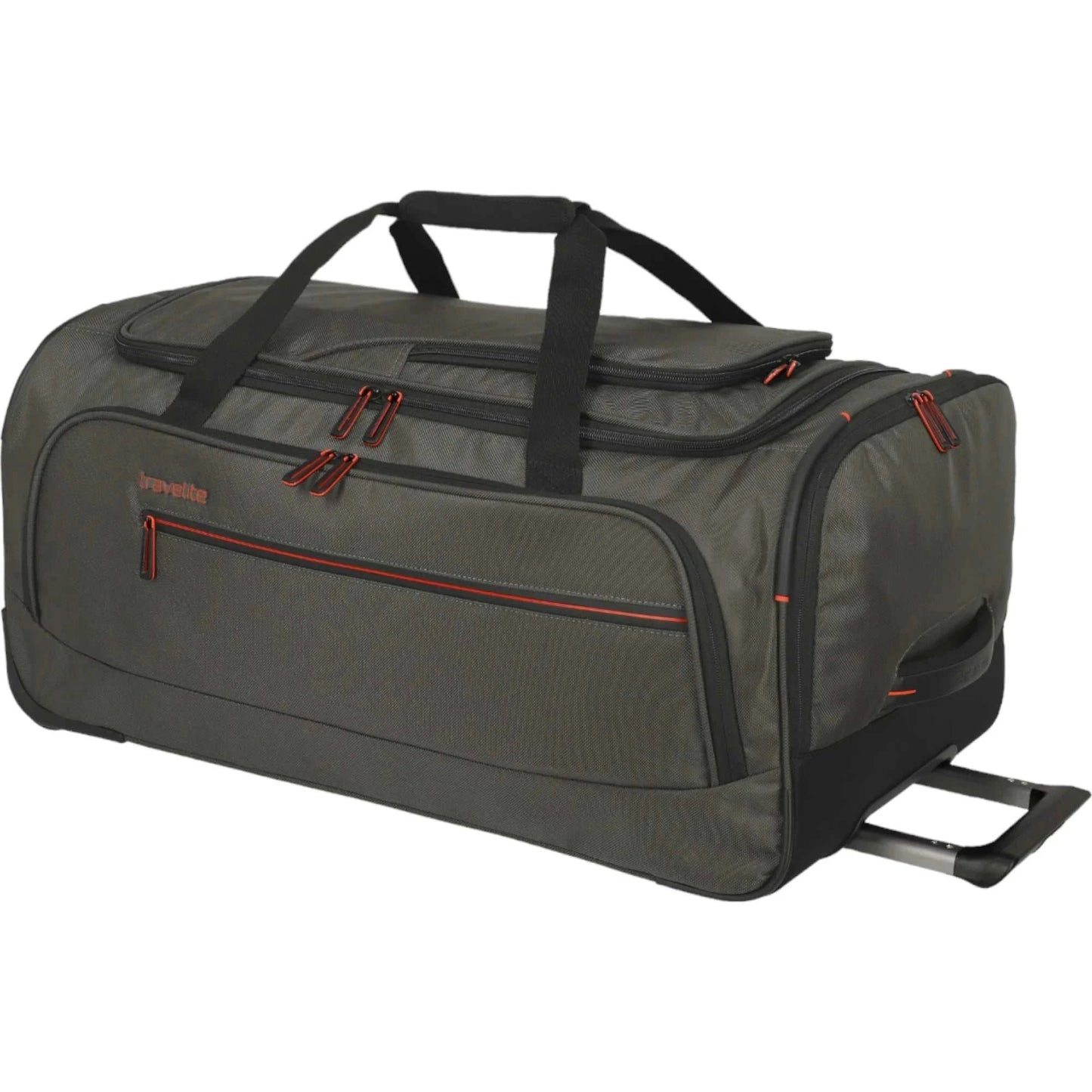 Travelite Crosslite  Rollenreisetasche M 69 cm -Oliv KOFFER-PLUS.COM