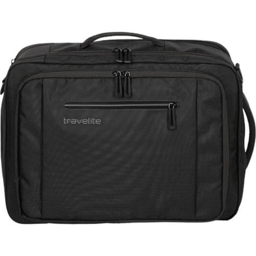 Travelite Crosslite  Bordtasche mit Rucksackfunktion 43 cm -Schwarz