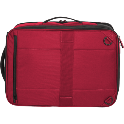 Travelite Crosslite Bordtasche mit Rucksackfunktion 43 cm -Rot KOFFER-PLUS.COM