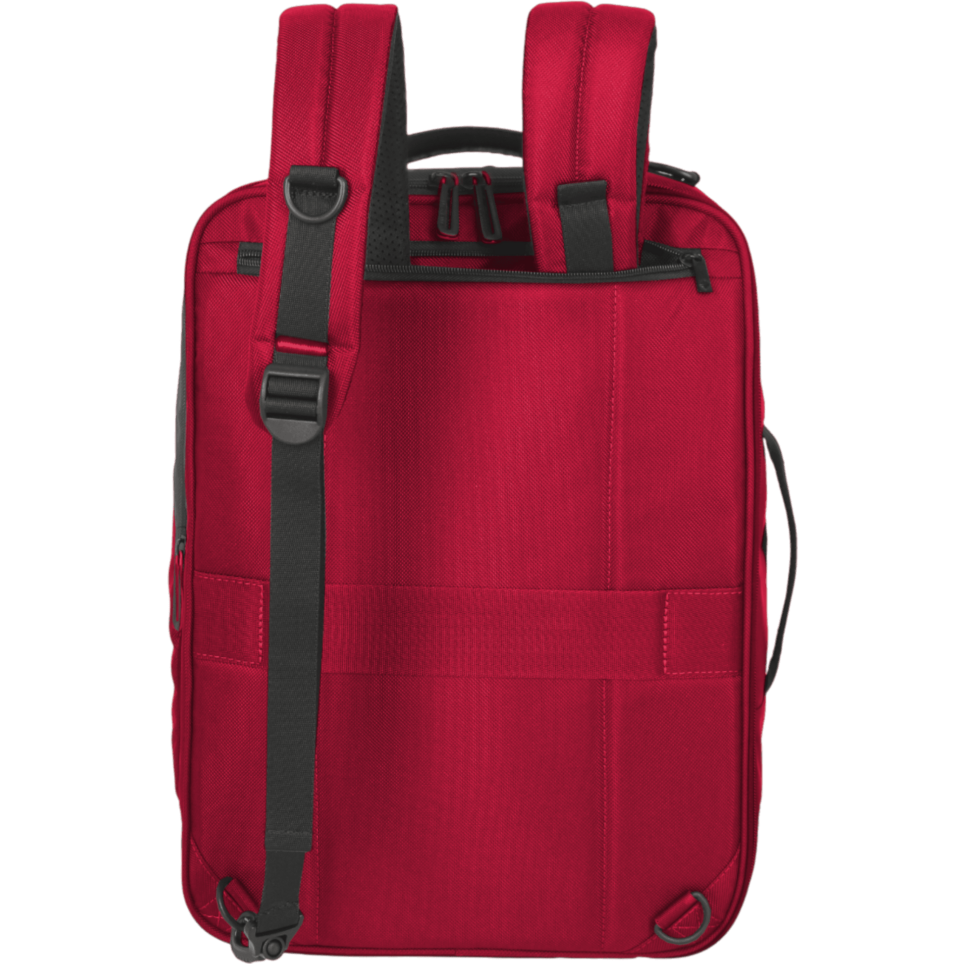 Travelite Crosslite Bordtasche mit Rucksackfunktion 43 cm -Rot KOFFER-PLUS.COM