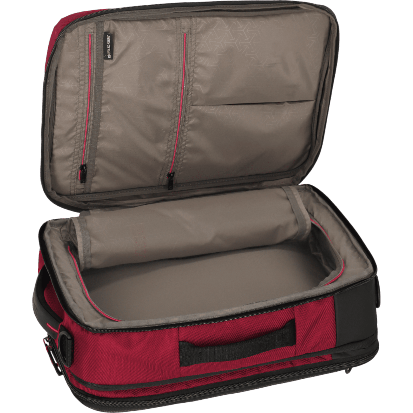Travelite Crosslite Bordtasche mit Rucksackfunktion 43 cm -Rot KOFFER-PLUS.COM