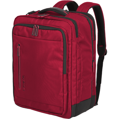 Travelite Crosslite Bordtasche mit Rucksackfunktion 43 cm -Rot KOFFER-PLUS.COM