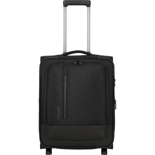 Travelite Crosslite  2-Rollen-Kabinentrolley S 54 cm -Schwarz KOFFER-PLUS.COM