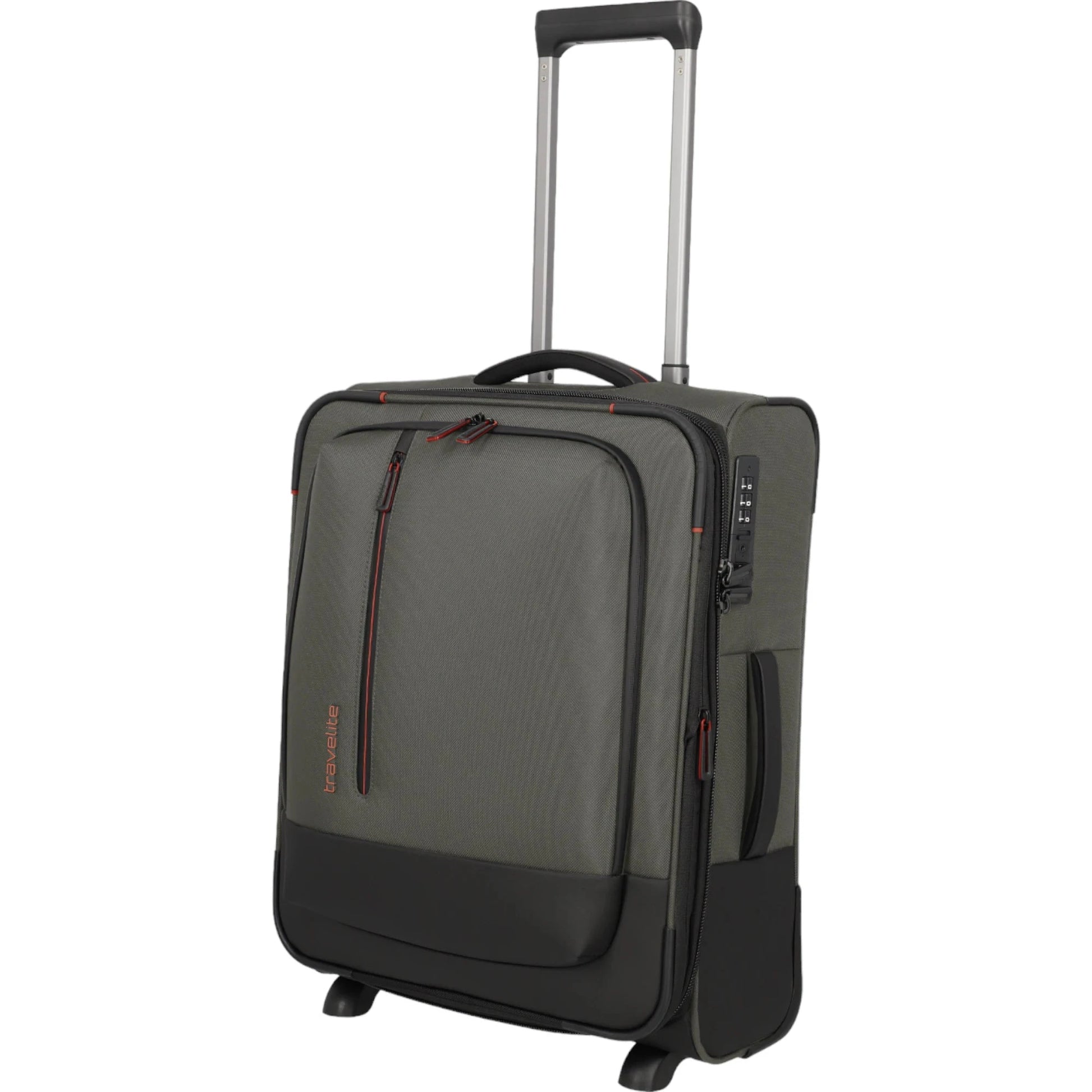 Travelite Crosslite  2-Rollen-Kabinentrolley S 54 cm -Oliv KOFFER-PLUS.COM