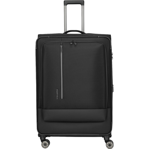 Travelite Crosslite 4-Rollen-Trolley XL 81 cm -Schwarz