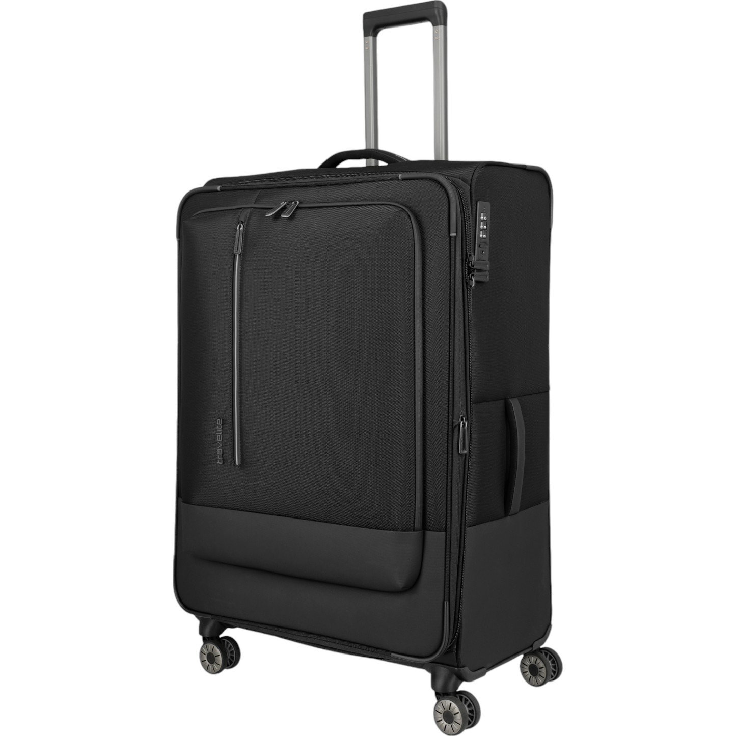 Travelite Crosslite 4-Rollen-Trolley XL 81 cm -Schwarz KOFFER-PLUS.COM