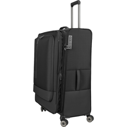 Travelite Crosslite 4-Rollen-Trolley XL 81 cm -Schwarz KOFFER-PLUS.COM