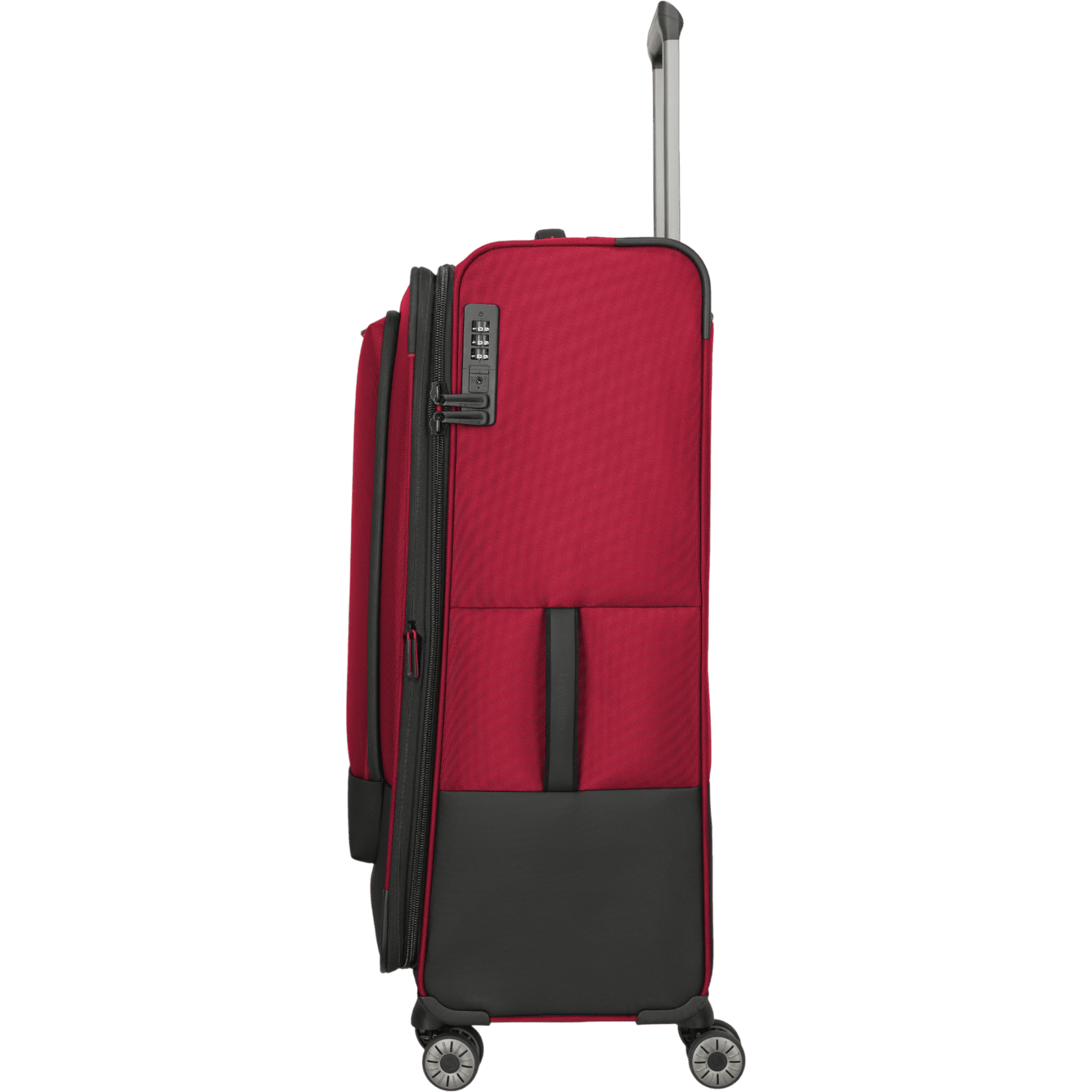 Travelite Crosslite 4-Rollen-Trolley XL 81 cm -Rot KOFFER-PLUS.COM