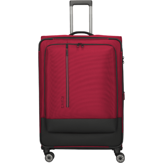 Travelite Crosslite 4-Rollen-Trolley XL 81 cm -Rot KOFFER-PLUS.COM