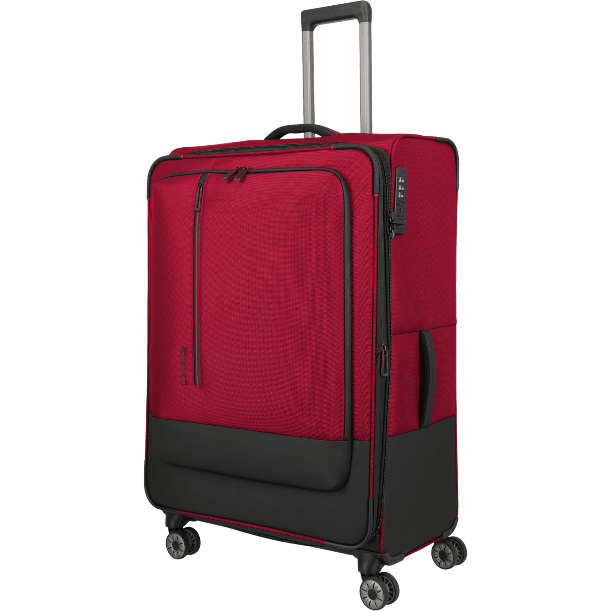 Travelite Crosslite 4-Rollen-Trolley XL 81 cm -Rot KOFFER-PLUS.COM