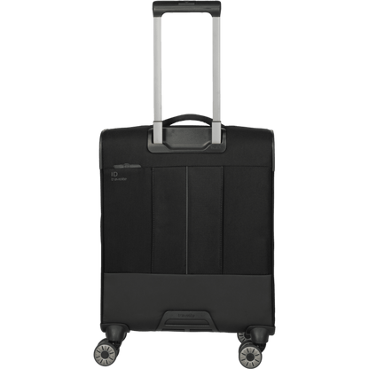Travelite Crosslite 4-Rollen-Kabinentrolley S erw. 55 cm -Schwarz KOFFER-PLUS.COM